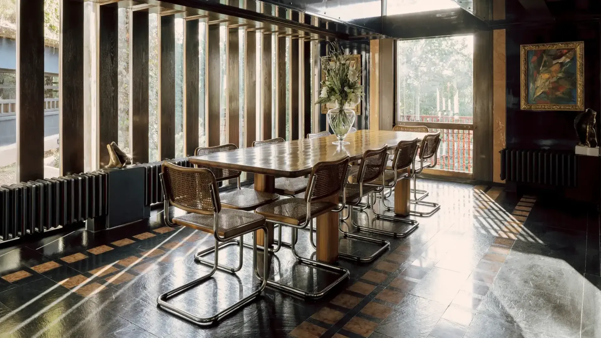 In Italy, this villa of monumental scale and exceptional museum-like ...