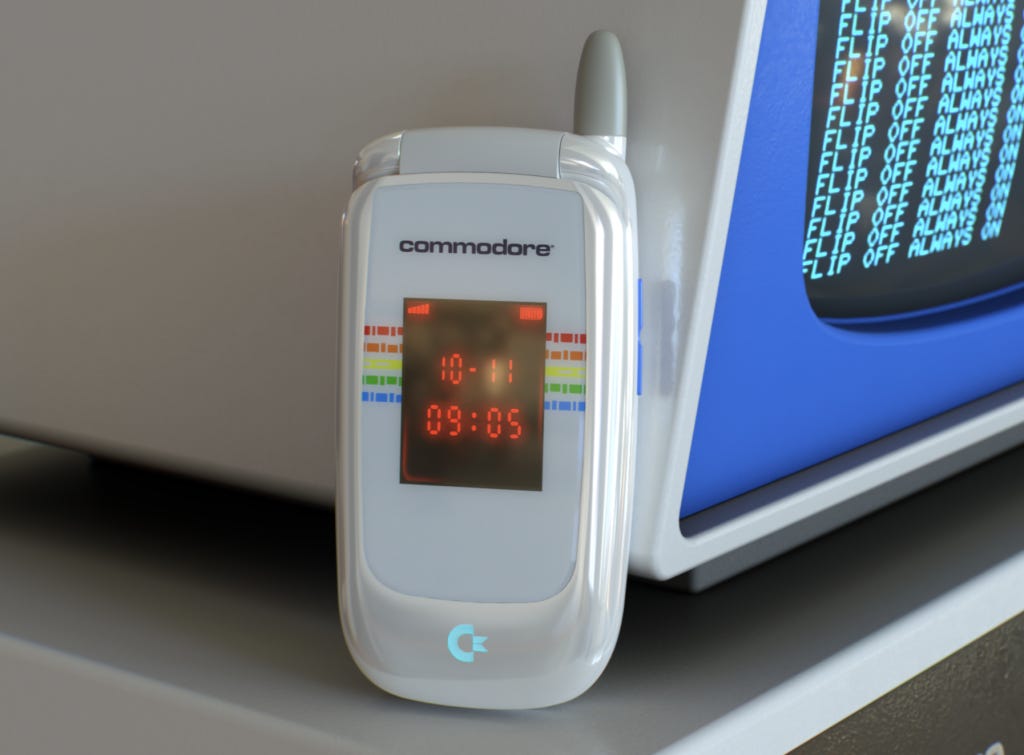 Commodore made a new flip phone with no social media and no browser