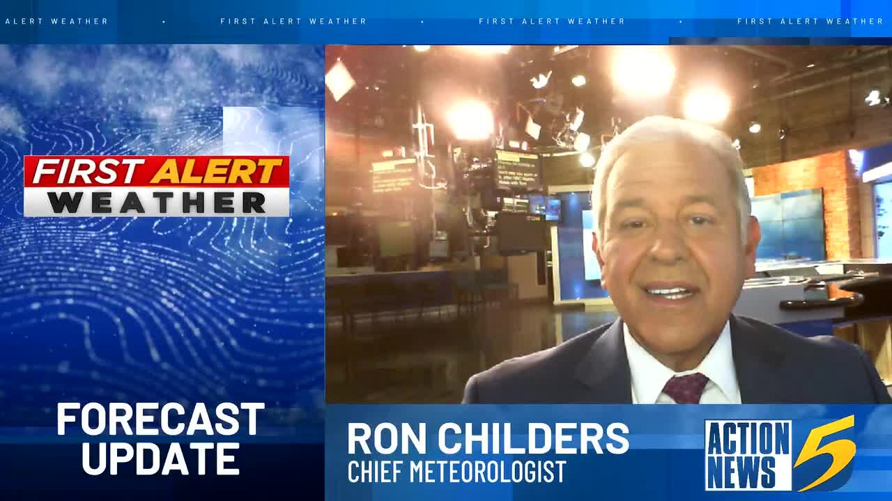 Your first alert to increasing humidity and rain chances