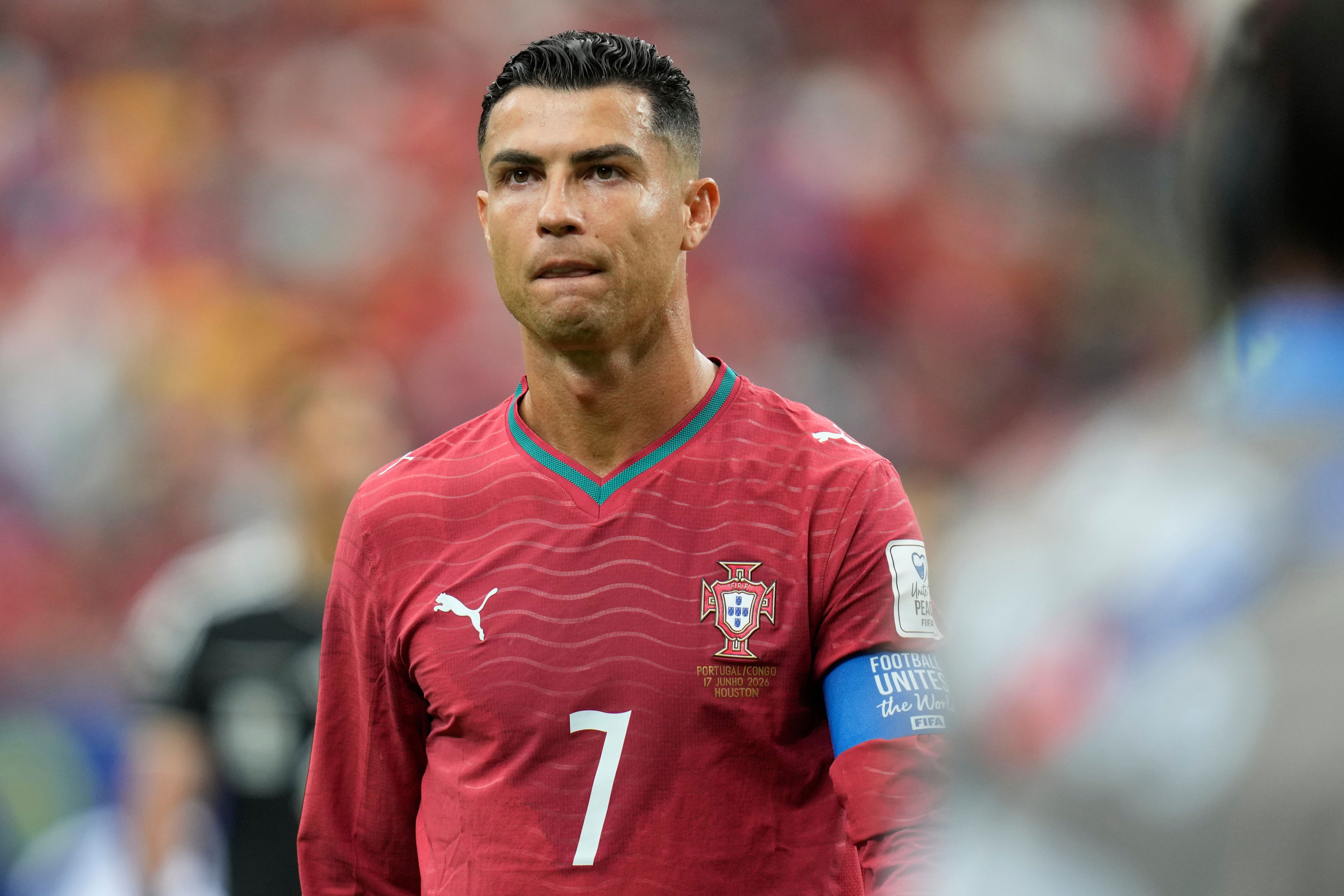 La reacción de Cristiano Ronaldo a su destemplado debut en el Mundial ...