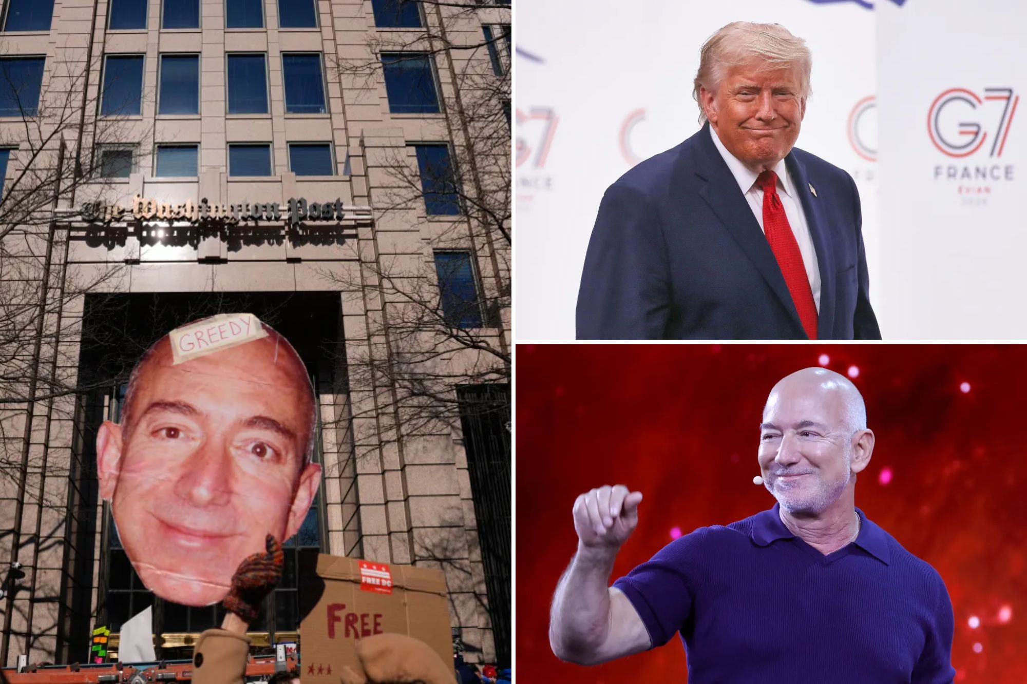 Jeff Bezos told Trump the Washington Post was his worst investment ...