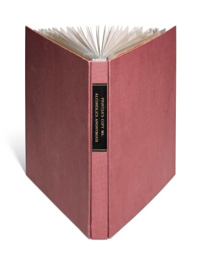 Rare Manuscript of AA ‘Big Book' Estimated at $2 M. Heads to Auction