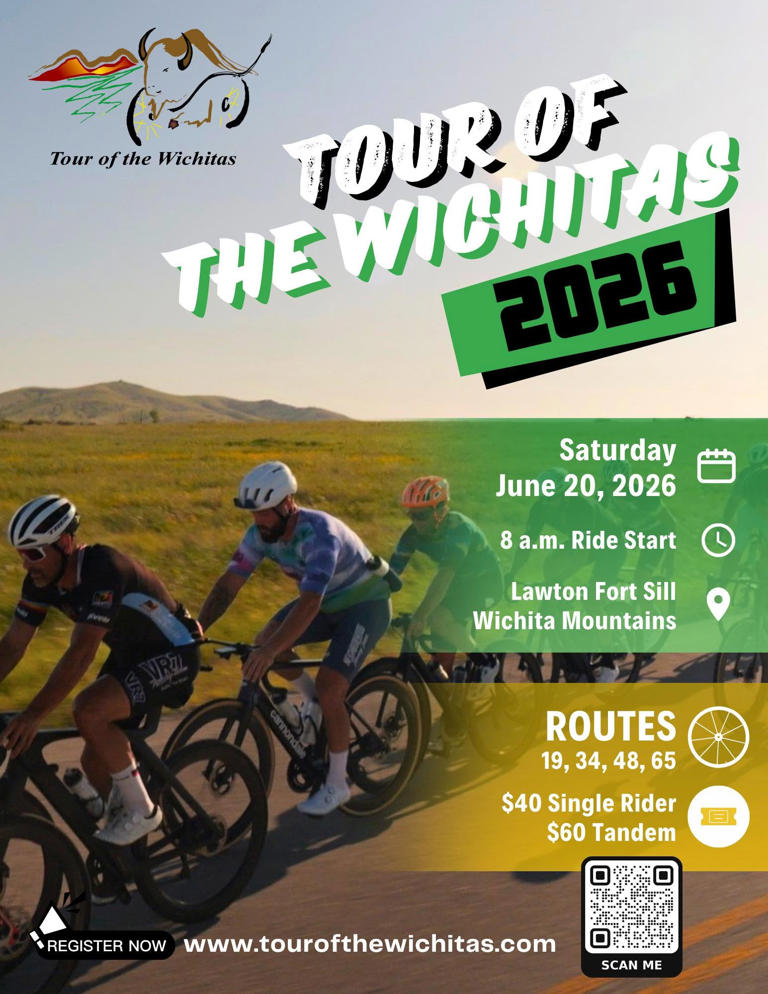 44th annual Tour of the Wichitas cycling ride takes place in Fort Sill