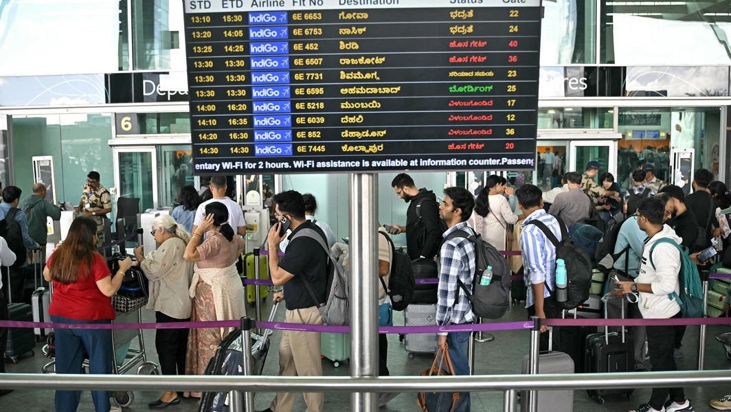 Bengaluru airport video sparks debate over comfort and decorum