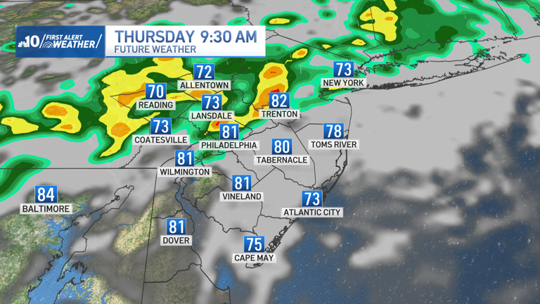 Heat and humidity return Thursday with storm chances