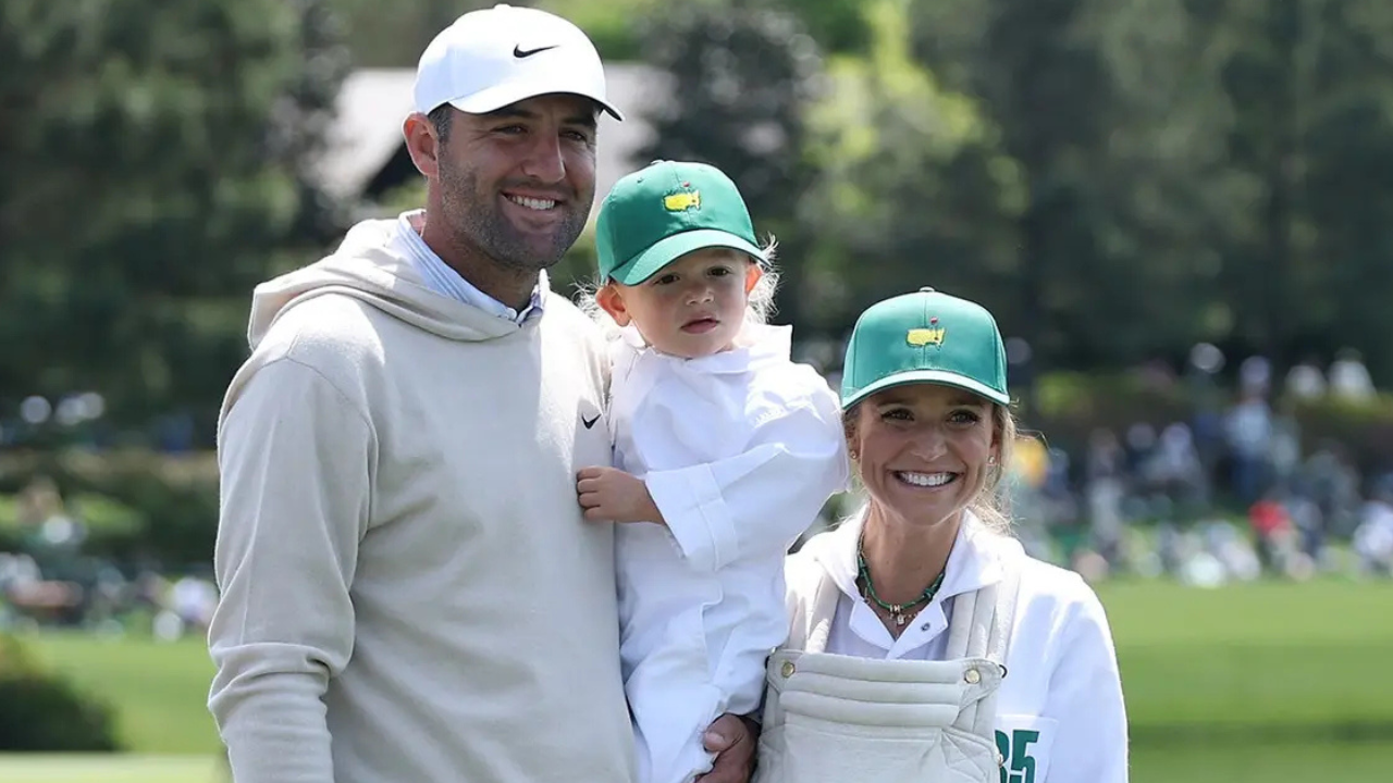 World No. 1 Scottie Scheffler opens up about life with sons Bennett and ...