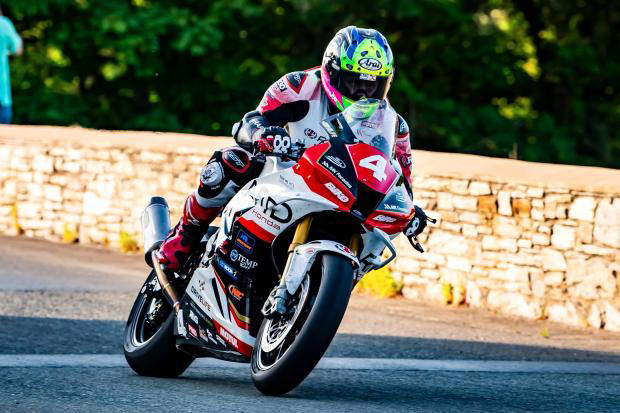 Bradford company backs Hebden Bridge racer to strong Isle of Man TT ...