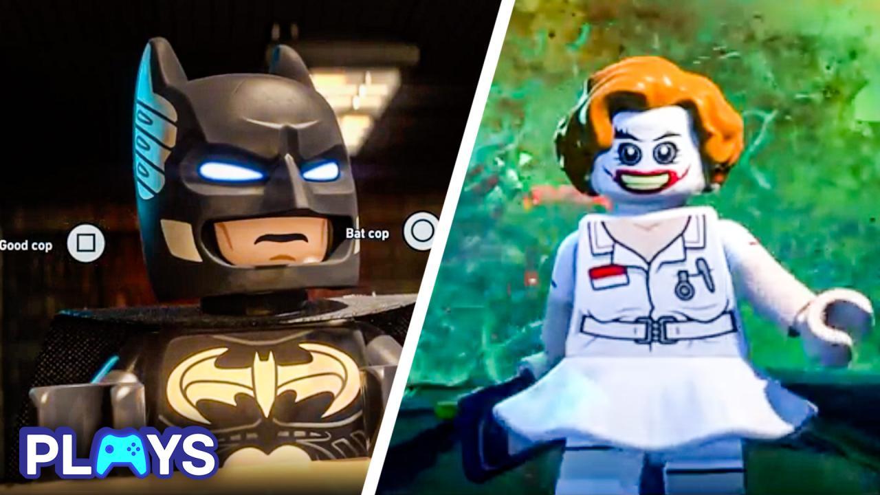 10 times Lego Batman legacy of the dark knight made fun of Batman movies