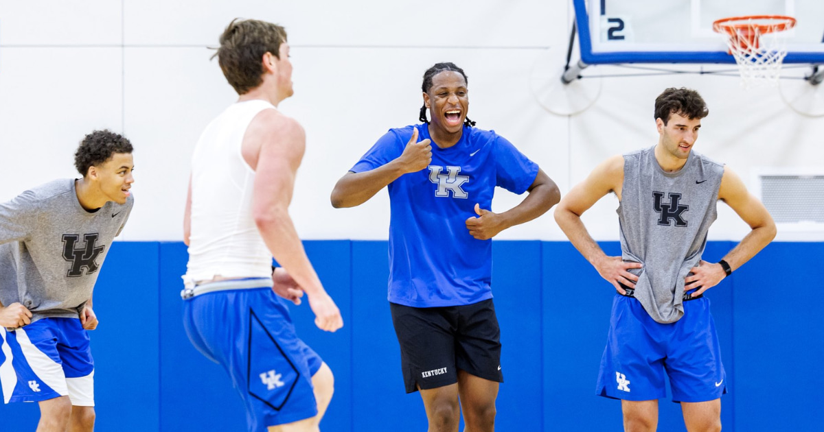 Check out player heights and weights for the Kentucky MBB roster
