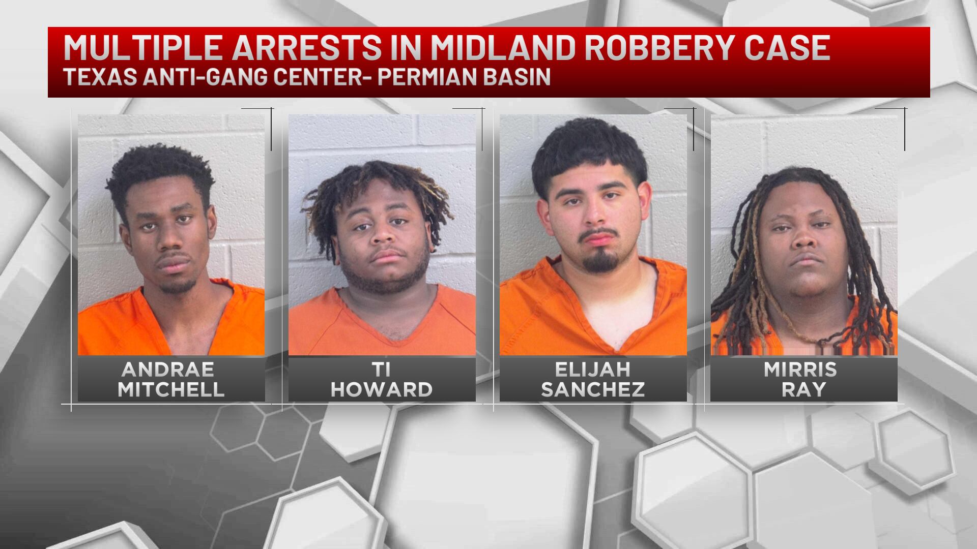 4 adults, 2 juveniles arrested in connection with Midland aggravated ...