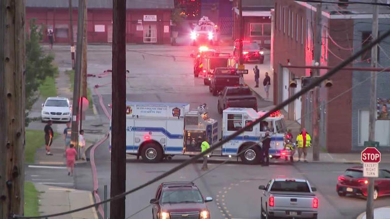 3-alarm warehouse fire prompts large response in Allegheny County