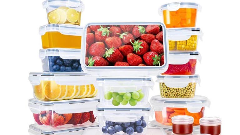 Walmart's $23 52-piece food storage container set is very convenient ...