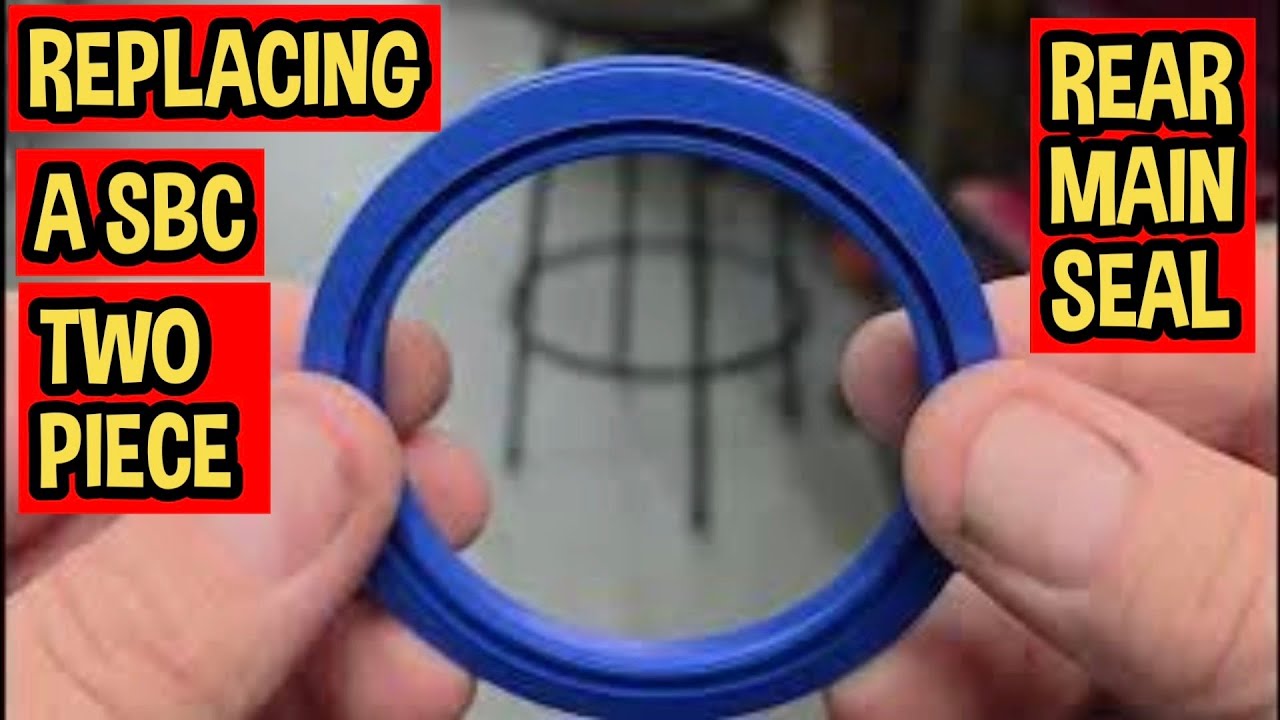 Replacing a rear main seal is surprisingly easy with the engine out
