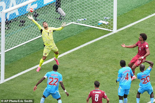 Yoane Wissa banished memories of his tepid Premier League form to score one of his nation's most important international goals
