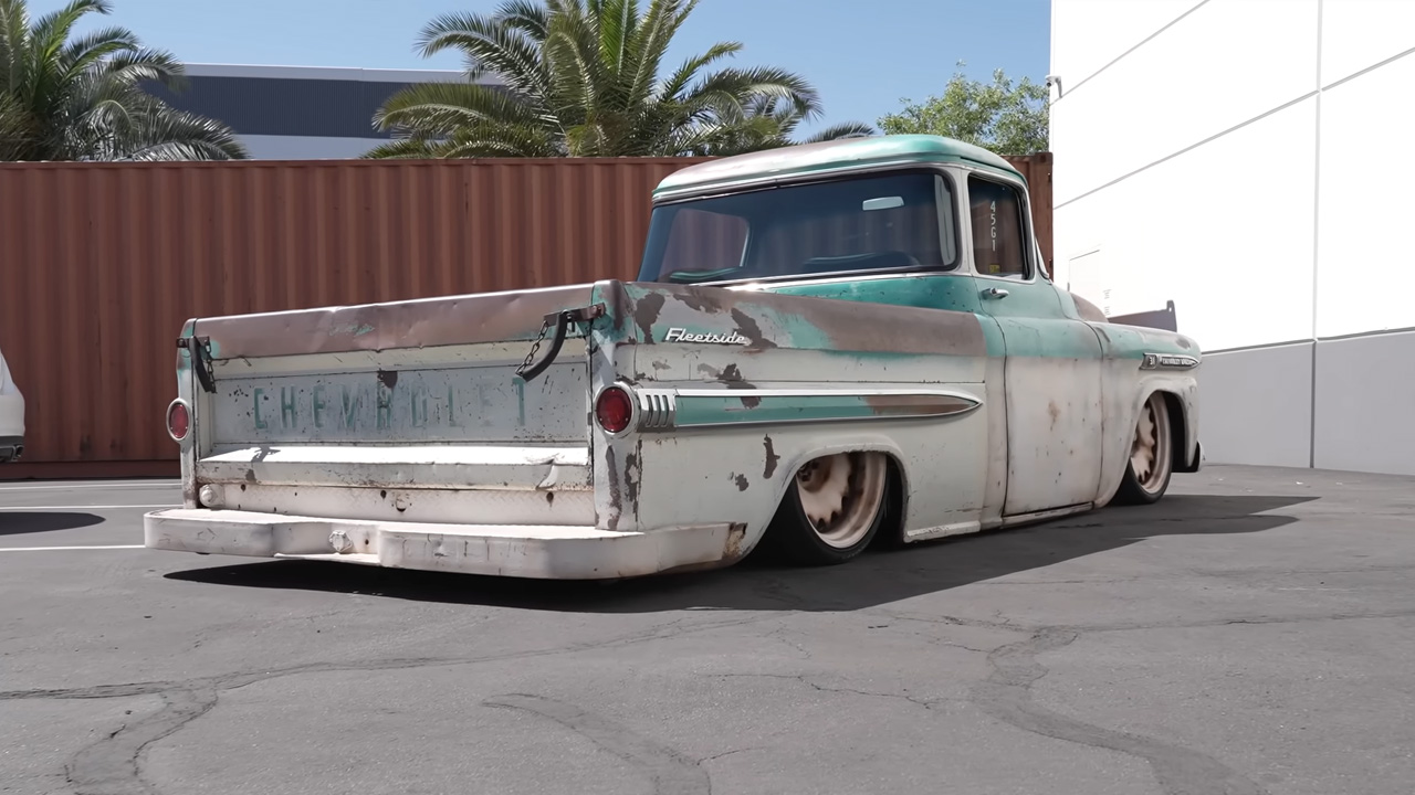 This rusty vintage Apache turns into a 600 HP cruiser