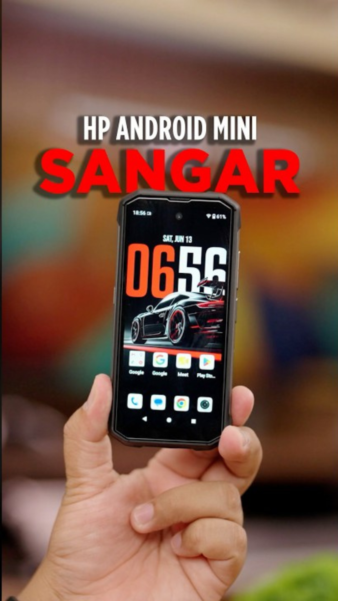 HP Android mini paling tangguh Cubot KingKong Mini 4 tahan banting