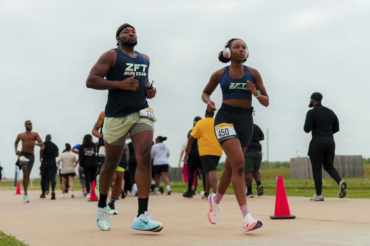 How Houston's ZFT Run Club mixes fitness goals with the spirit of ...