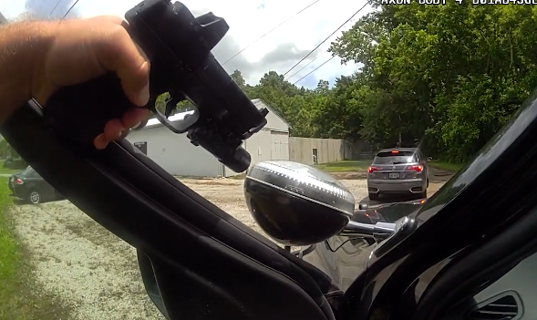 Video shows high-speed chase end with suspect arrested in Clermont County