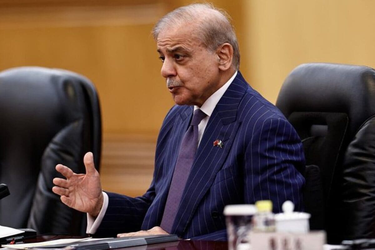 Pakistan's Prime Minister Shehbaz Sharif. (REUTERS)