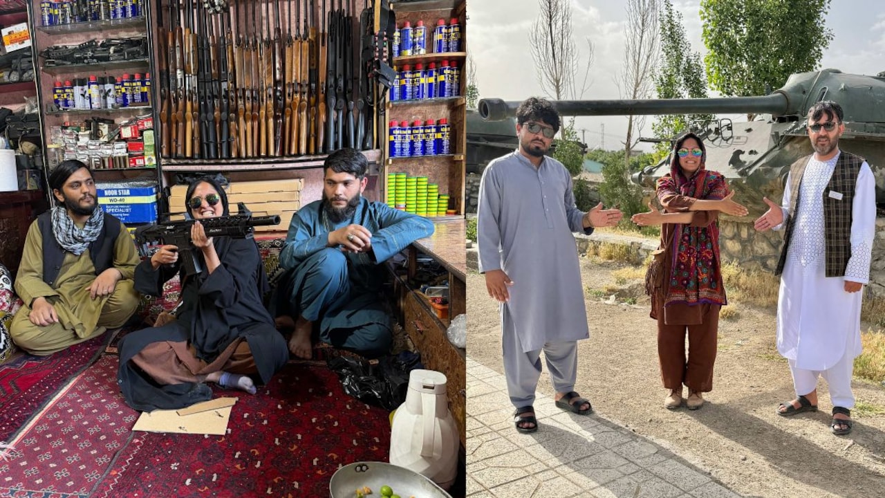Tea with Taliban, art with Afghan women: Indian influencer's 13-day ...