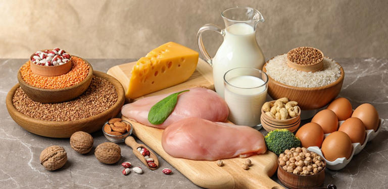 أطعمة غنية بالبروتين