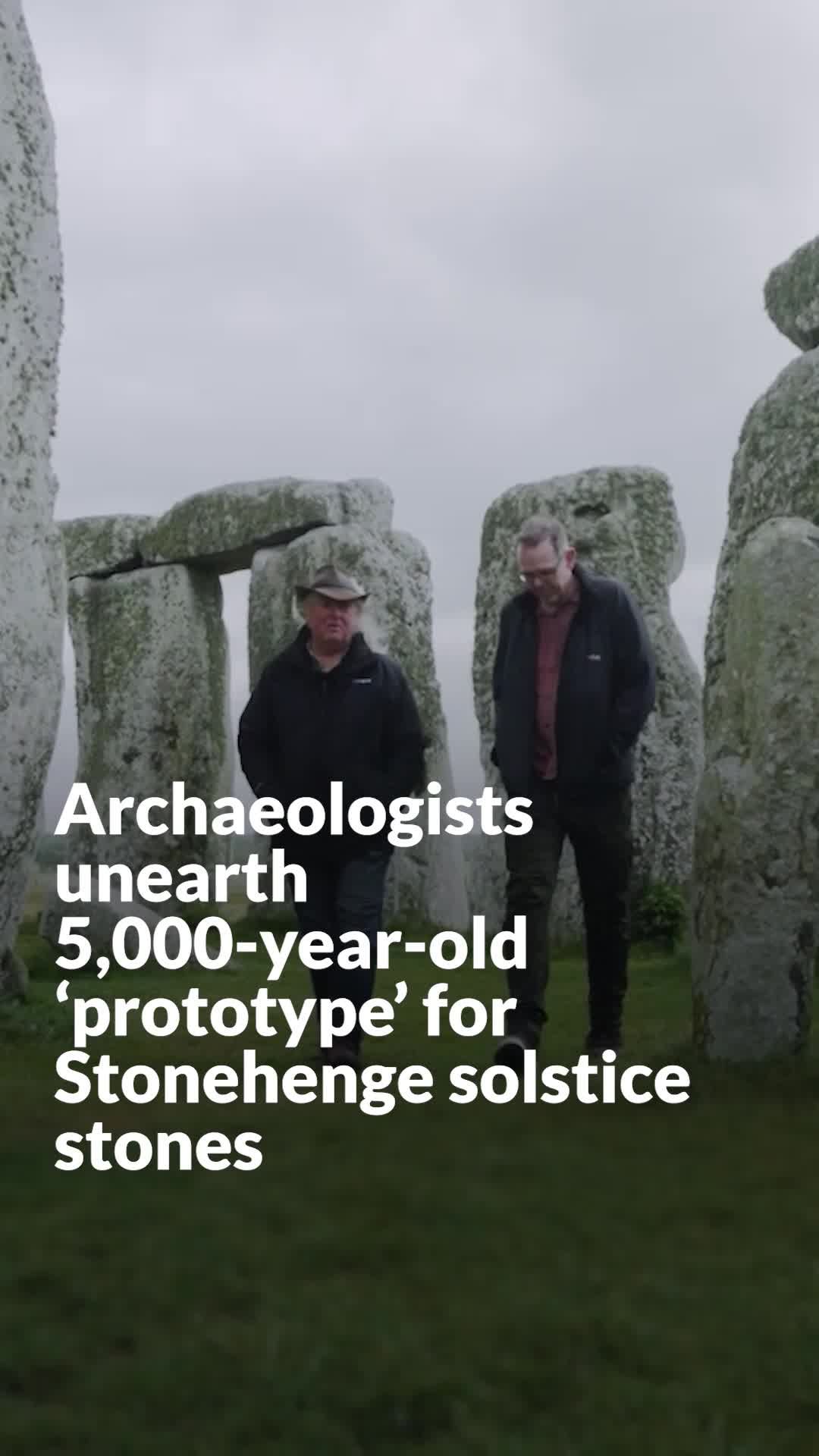 Archaeologists unearth 5,000-year-old 'prototype' for Stonehenge ...