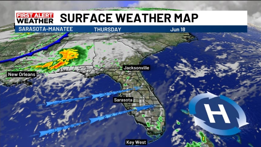 Gradually increasing rain chances but no rainouts in the forecast