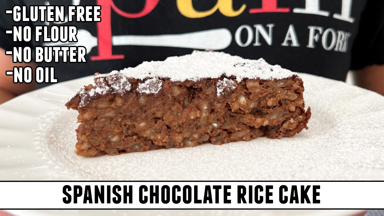 Flour-free chocolate rice cake with a simple twist