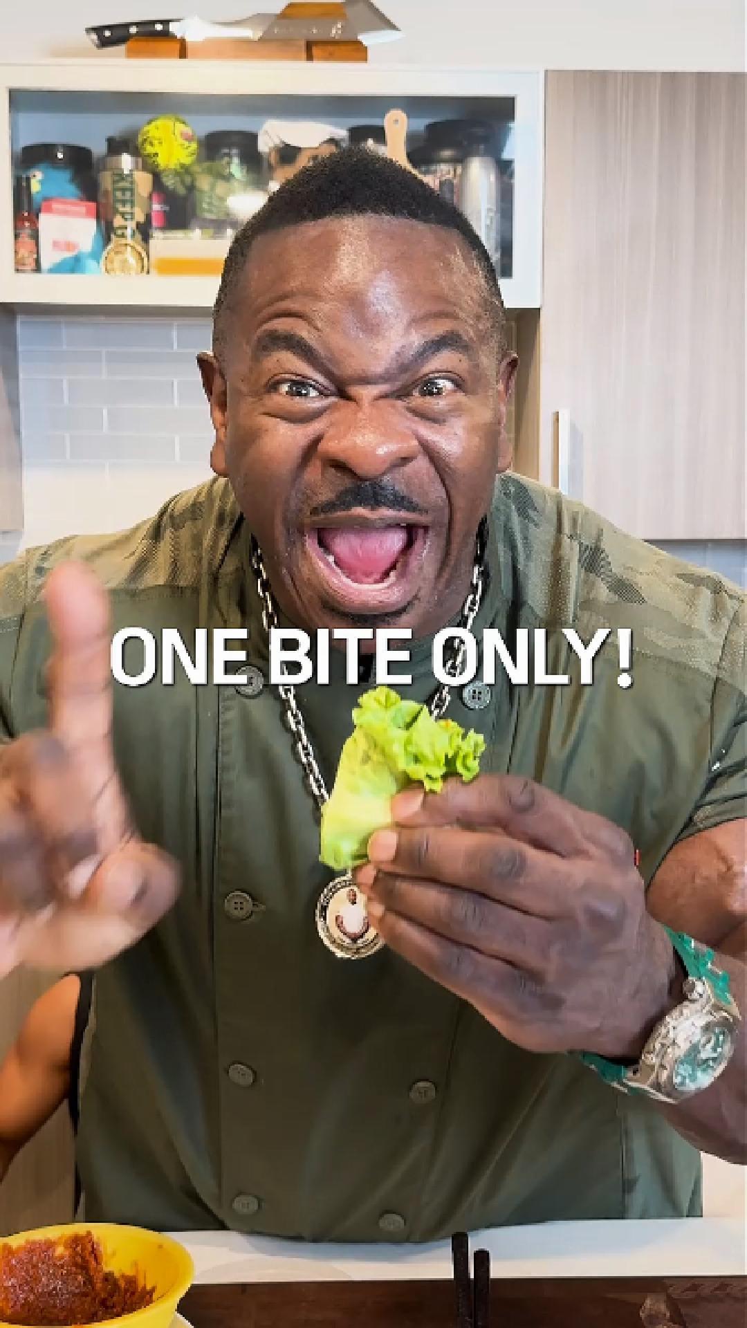 Chef Rush's one bite only rule gets tested!