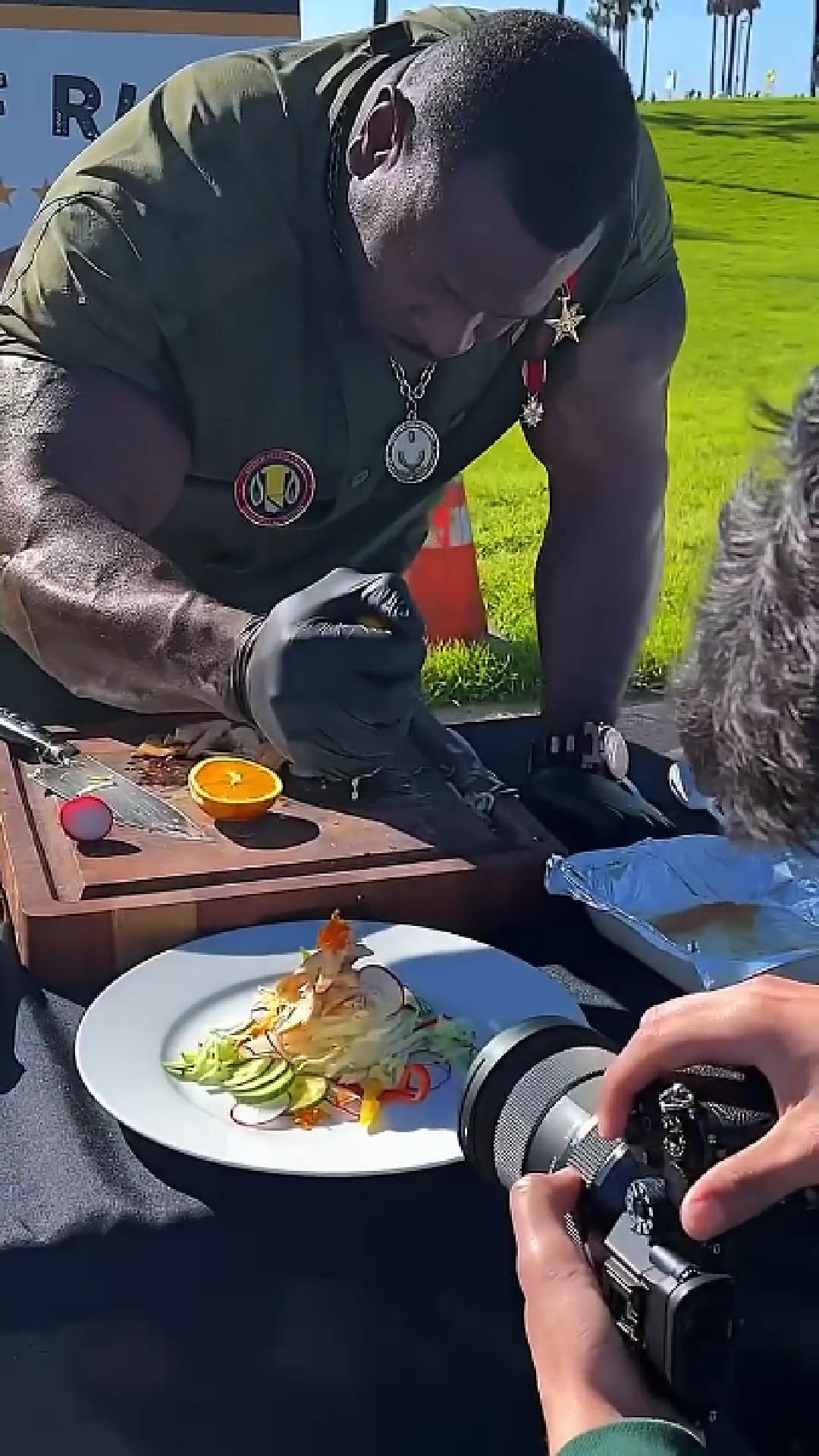 Behind the scenes of a Chef Rush food shoot