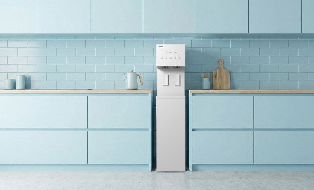 Pemurni air praktis dengan sentuhan desain minimalis untuk hunian masa kini