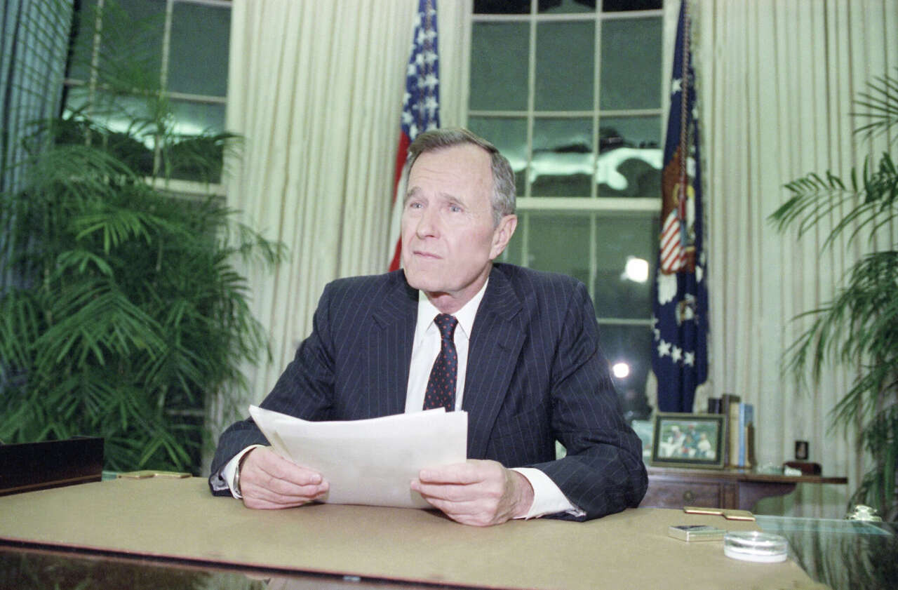 Greenwich eyes new location for George HW Bush statue after rejection
