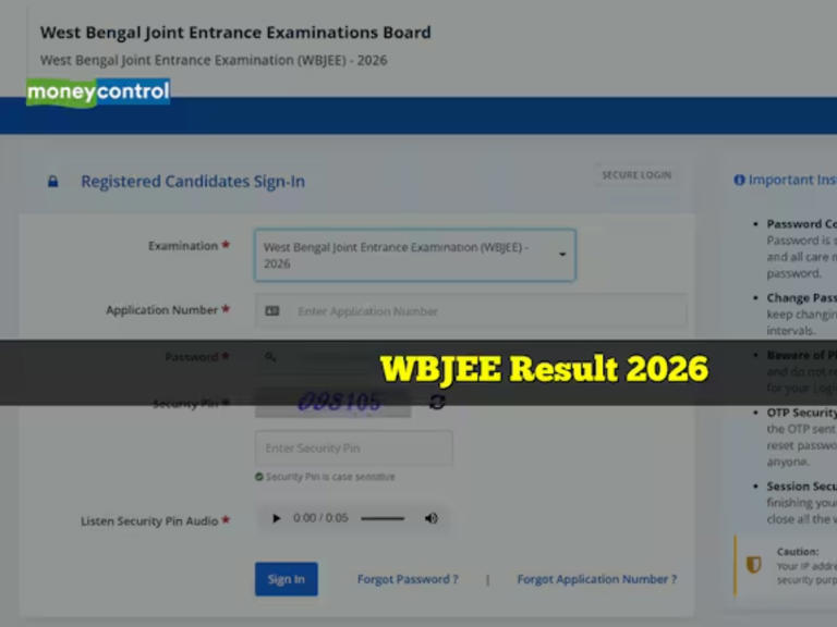 WBJEE result 2026 out: Check result direct link @wbjeeb.nic.in, rank ...
