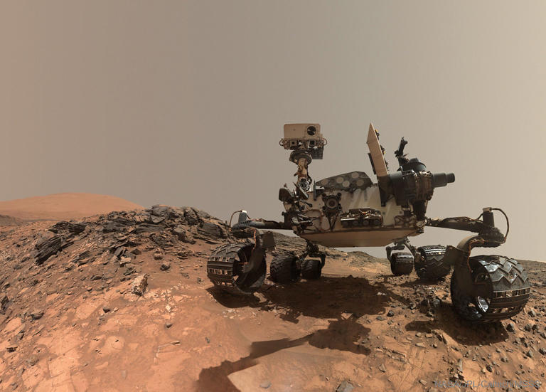 Surprising metal meteorite revealed by Perseverance on Mars