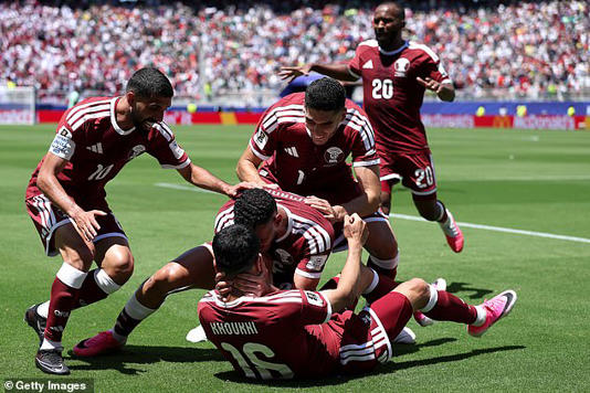 It was bedlam in Santa Clara when Qatar stunned Switzerland with a goal in the 94th minute