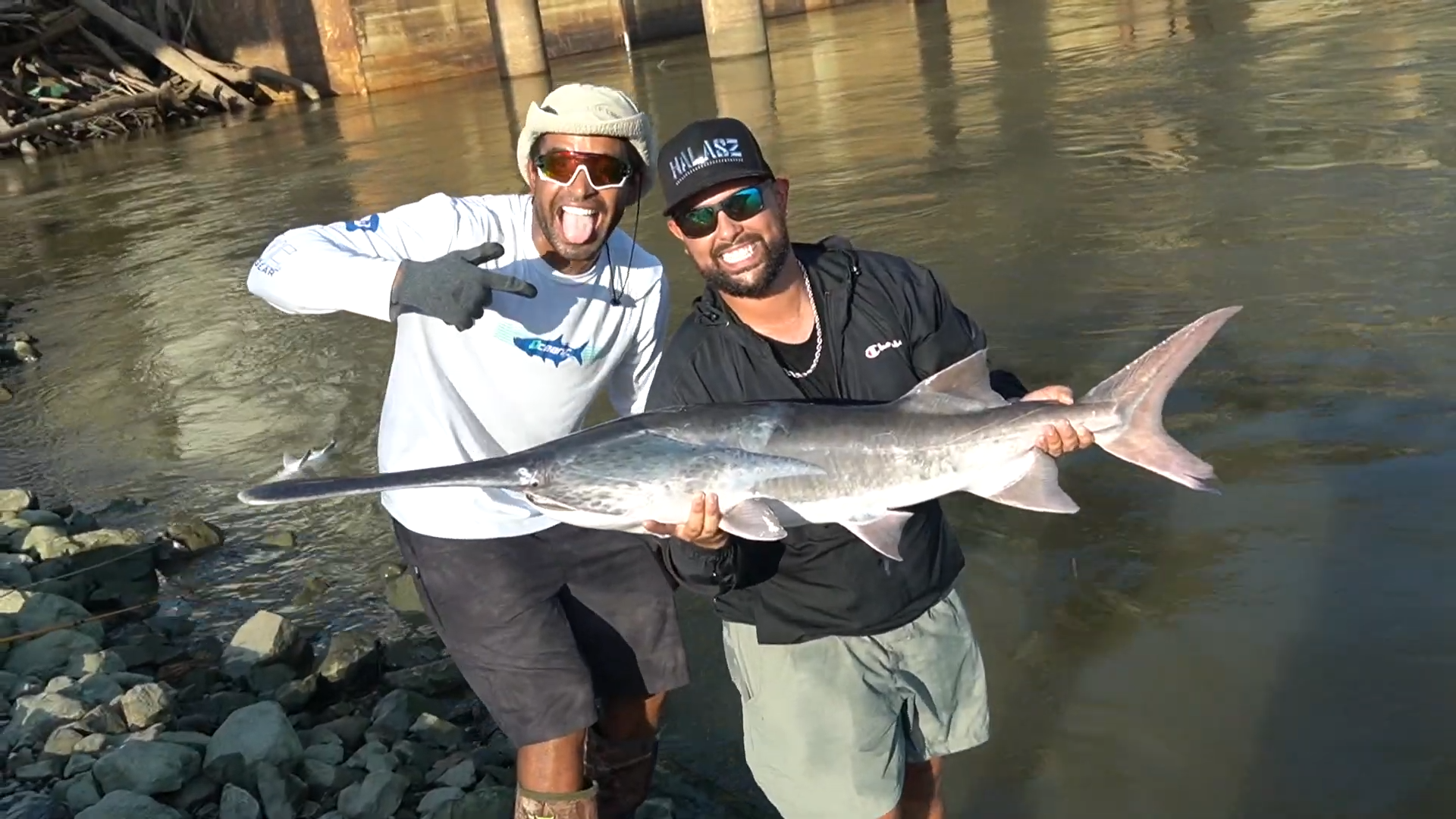 Wea Caught an Endangered River Fish