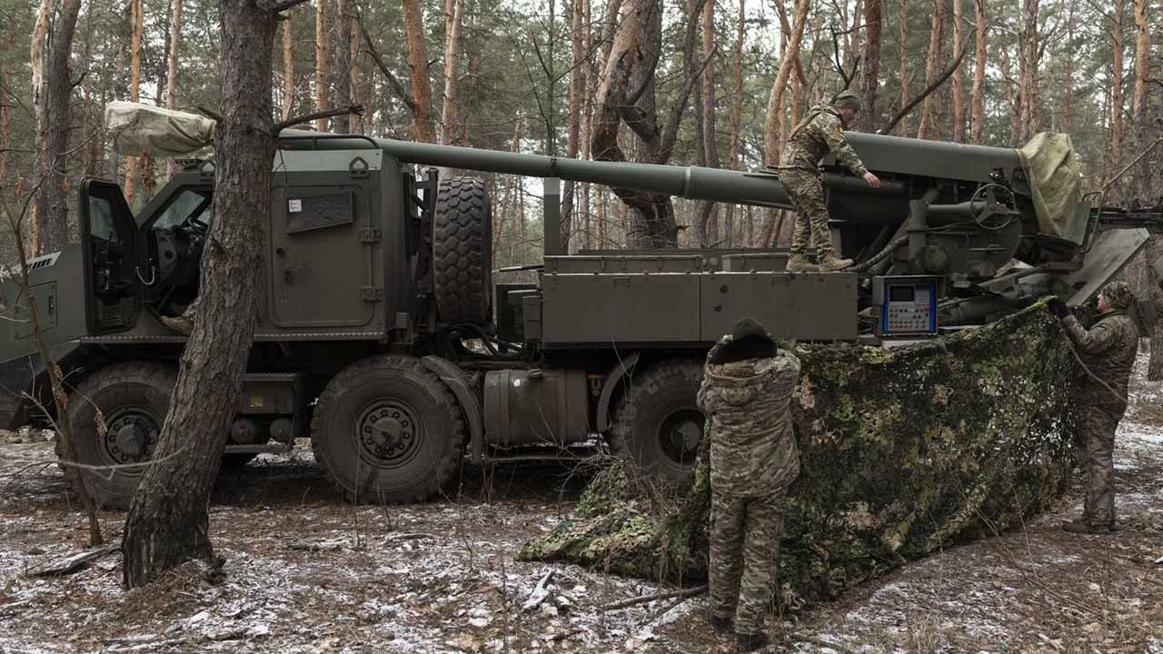 L'Ukraine dévoile l'obusier Marta sur châssis Mercedes-Benz