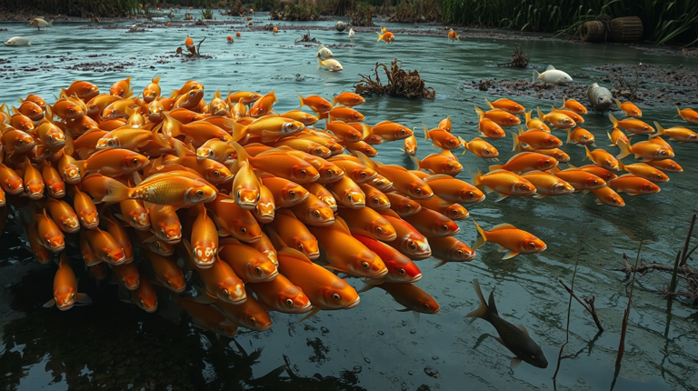New study shows releasing goldfish into lakes can trigger ecosystem ...