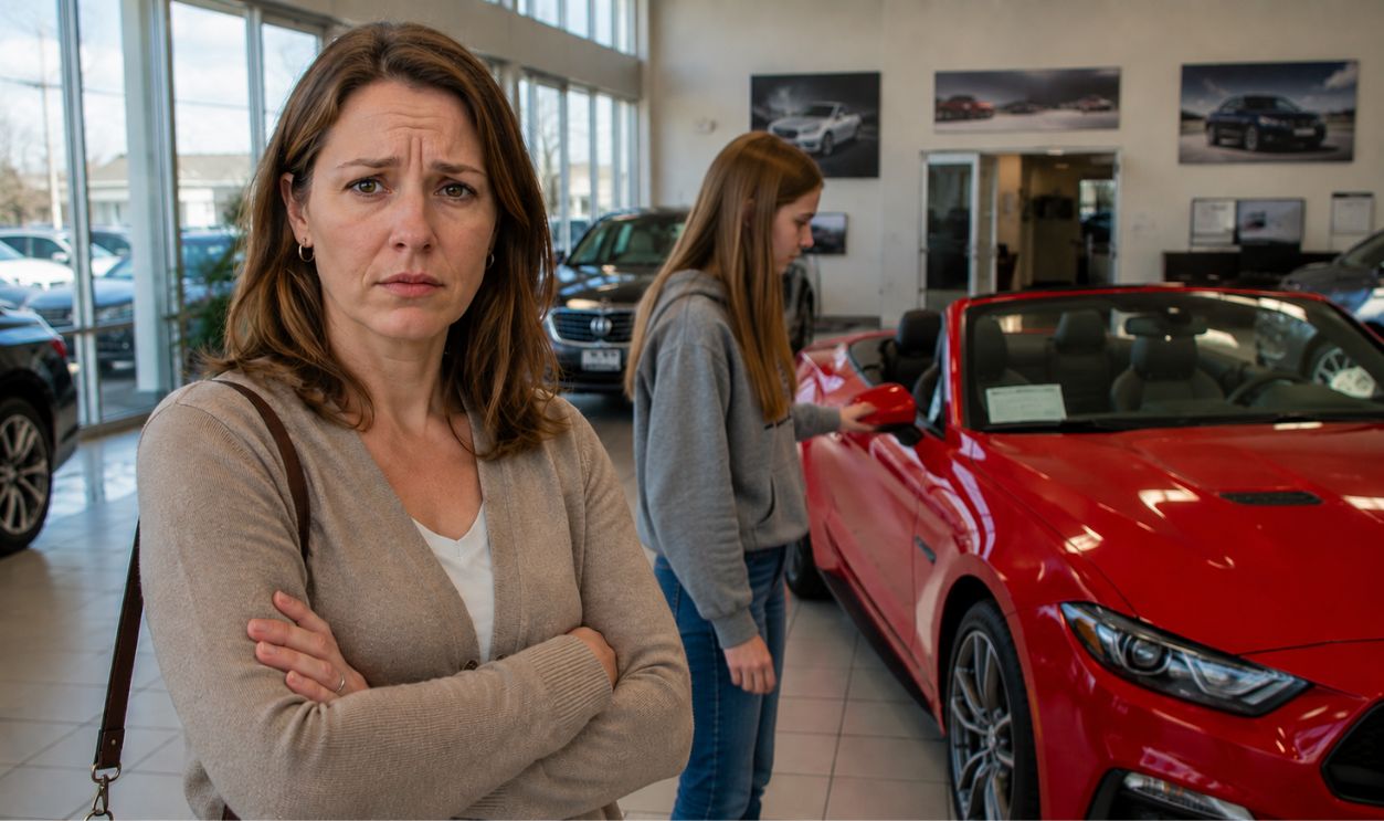 My teenage daughter wants a convertible as her first car because it's ...