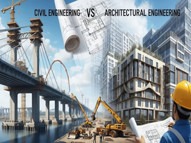 What is the difference between civil and architectural engineering ...