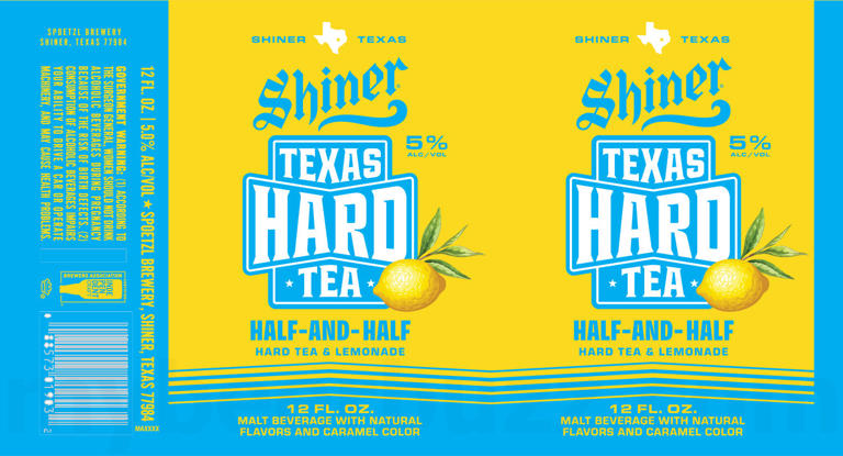 Shiner working on Texas hard tea half-and-half