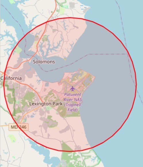 Drone operations banned near Patuxent River NAS through June 22