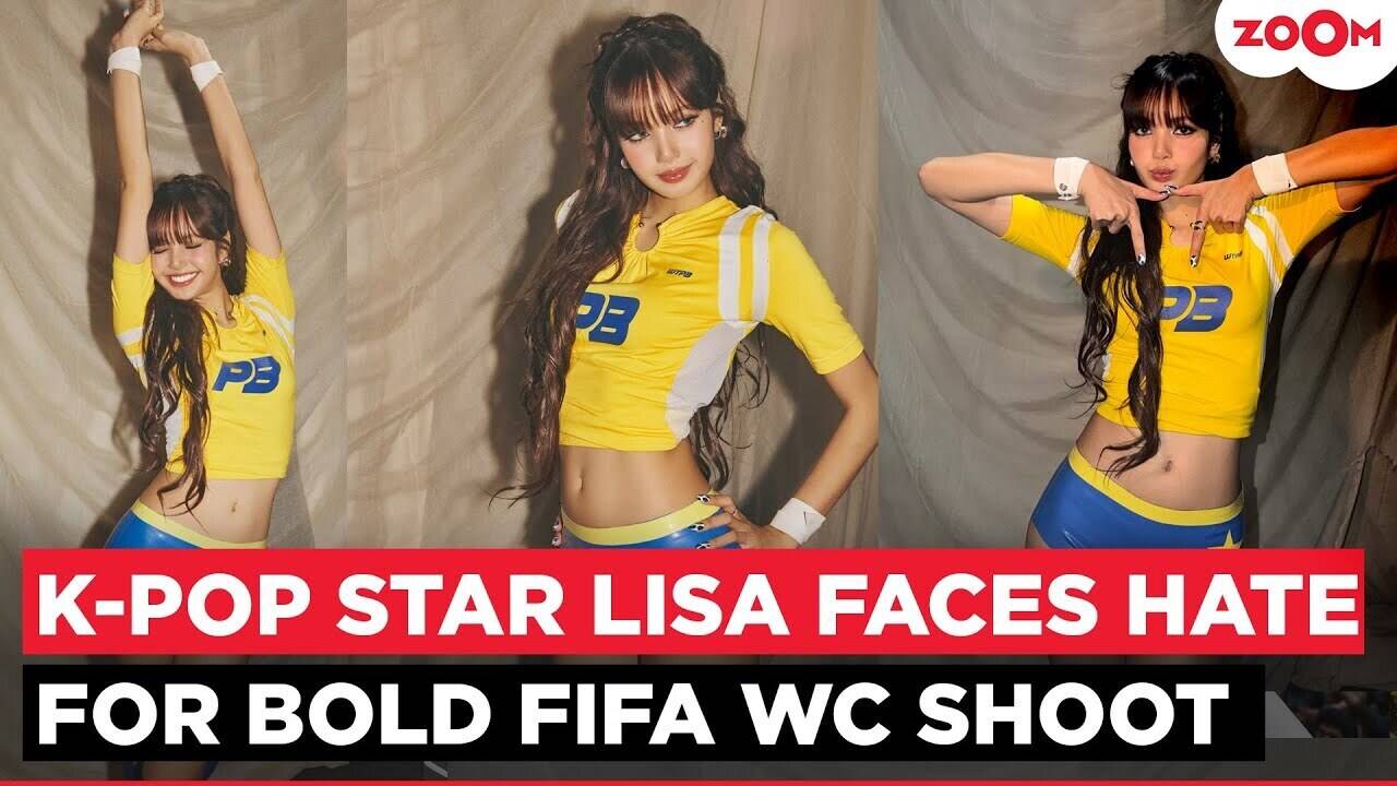 Lisa from BLACKPINK faces backlash for daring latex micro shorts in ...