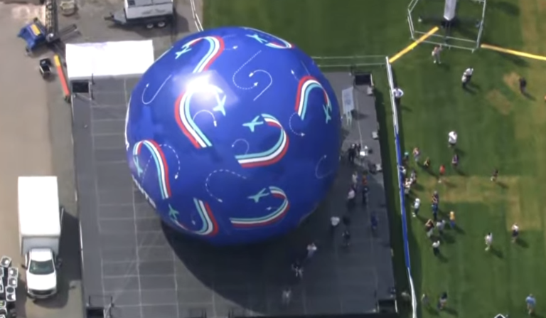 Impossibly big soccer ball in Massachusetts proves that all dreams are ...