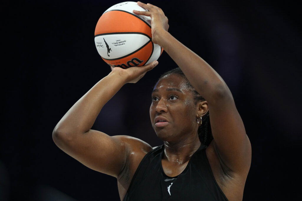 Wasn't as loud as it usually is: WNBA analyst weighs in on Aliyah ...