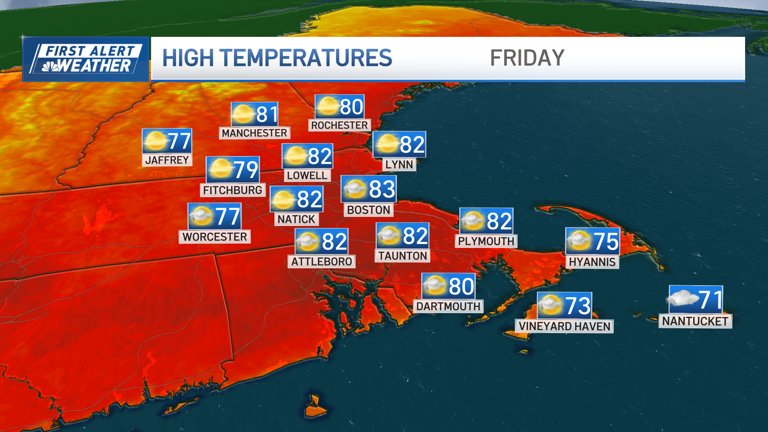 First alert: Strong to severe storms possible in Greater Boston today ...