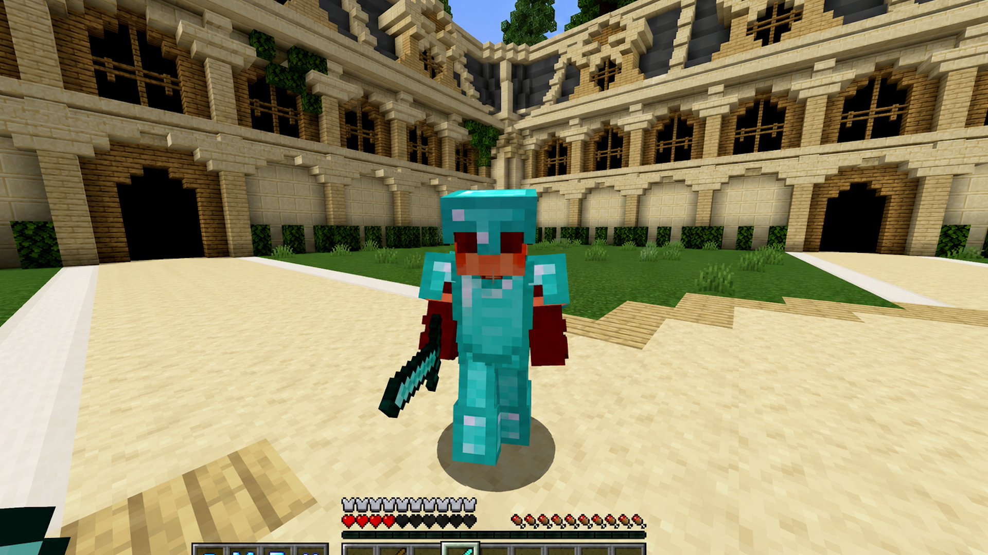 Mechanical strategies for sword combat in Minecraft