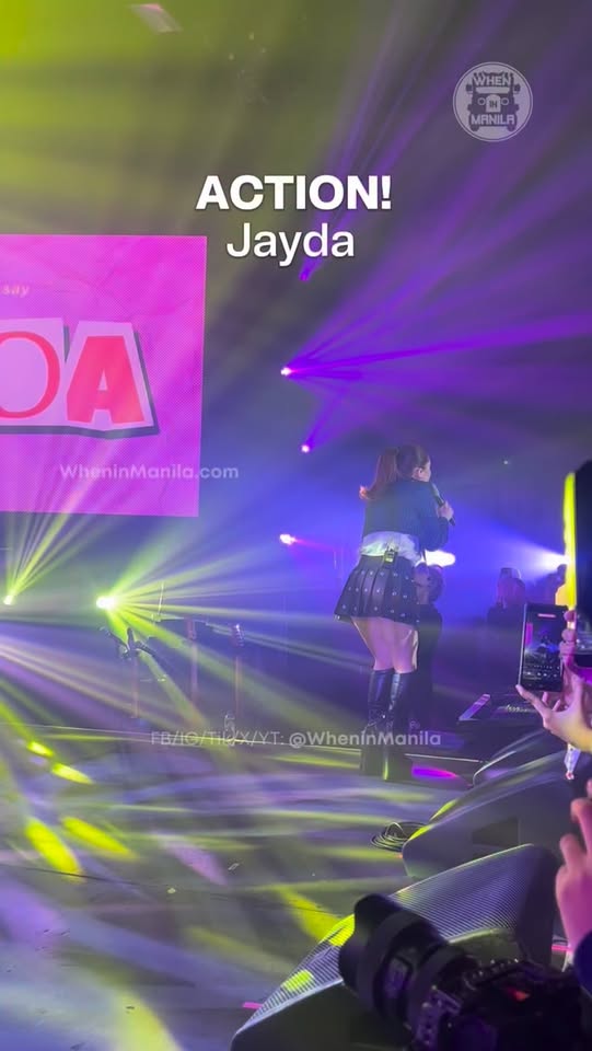 Jayda commands the stage with a powerful performance of her new single