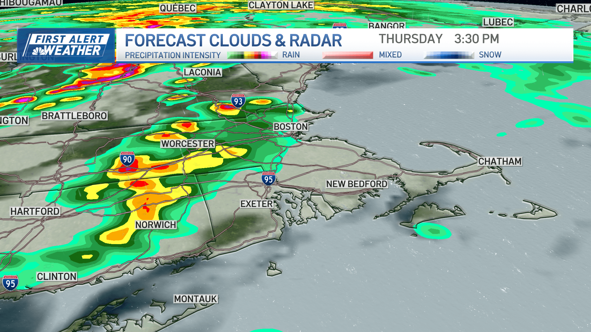 First alert: Strong to severe storms possible in Greater Boston today ...