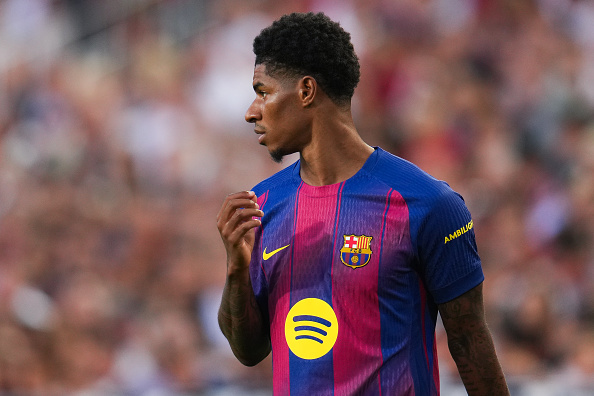 Barcelona sent Marcus Rashford back to Old Trafford